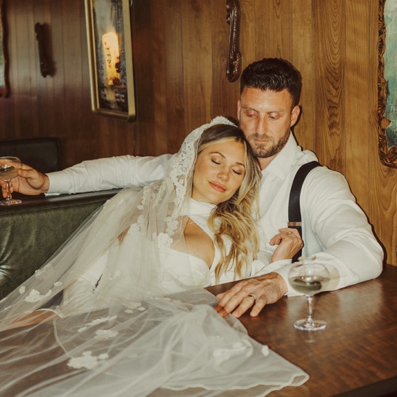 Toira White Draped Corset Dress by House of CB - Picture 2 of 3